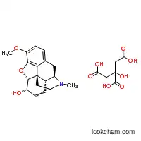 Molecular Structure of 5913-73-5 (Codeine citrate)